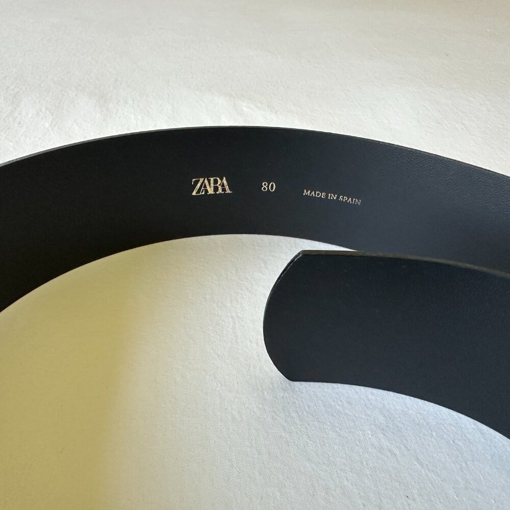 NWOT Zara Leather Belt - Picture 7 of 15
